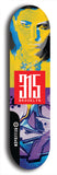 315 Brooklyn #10: Limited Edition, Black Logo Skateboard Deck