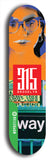 North American maple skateboard deck designed by underground artist BellyRash -- available in widths between 7.5 to 8.5 inches in both mellow concave and steep concave shapes from the BellyRash Limited Edition Blitz Deck series: 315 Brooklyn
