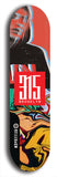 North American maple skateboard deck designed by underground artist BellyRash -- available in widths between 7.5 to 8.5 inches in both mellow concave and steep concave shapes. Artwork: street art and street artist and red 315 Brooklyn logo