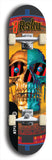 Limited edition, North American maple skateboard deck designed by underground artist BellyRash -- available in widths 7.5 to 8.5 inches in both mellow concave and steep concave shapes. Artwork: 8Rsku brand popsicle-shaped skateboard deck.