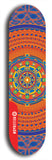 DharmaMechanic #75: Red Logo Skateboard Deck