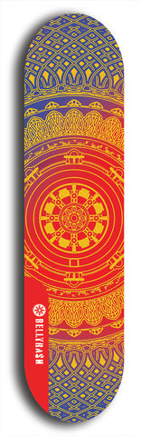 DharmaMechanic #80: Red Logo Skateboard Deck