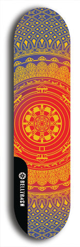 DharmaMechanic #80: Black Logo Skateboard Deck