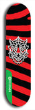 North American maple skateboard deck designed by underground artist BellyRash -- available in widths between 7.5 to 8.5 inches in both mellow concave and steep concave shapes from the BellyRash Limited Edition Blitz Deck series: Warthog