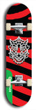 North American maple skateboard deck designed by underground artist BellyRash -- available in widths between 7.5 to 8.5 inches in both mellow concave and steep concave shapes from the BellyRash Limited Edition Blitz Deck series: Warthog