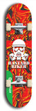 North American maple skateboard deck designed by underground artist BellyRash -- available in widths between 7.5 to 8.5 inches in both mellow concave and steep concave shapes from the BellyRash Limited Edition Blitz Deck series: Bastard Biker