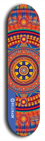 DharmaMechanic #82: Blue Logo Skateboard Deck