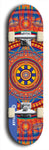 DharmaMechanic #82: Blue Logo Skateboard Deck