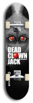 Skateboard deck: Limited edition, North American maple skateboard deck designed by underground artist BellyRash - available widths 7.5 to 8.5 inches in both mellow concave and steep concave shapes. Artwork: DEAD CLOWN JACK logo brand popsicle-shaped deck