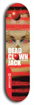 Skateboard deck: Limited edition, North American maple skateboard deck designed by underground artist BellyRash - available widths 7.5 to 8.5 inches in both mellow concave and steep concave shapes. Artwork: DEAD CLOWN JACK logo brand popsicle-shaped deck