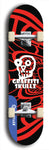 Graffiti Skullz #53: Blue Logo Skateboard Deck