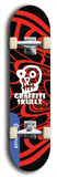 Graffiti Skullz #53: Blue Logo Skateboard Deck