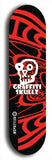 Graffiti Skullz #53: Black Logo Skateboard Deck