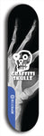 Graffiti Skullz #54: Blue Logo Skateboard Deck