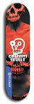 Graffiti Skullz #55: Blue Logo Skateboard Deck