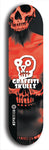 Graffiti Skullz #55: Black Logo Skateboard Deck