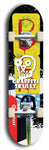 Graffiti Skullz #56: Red Logo Skateboard Deck