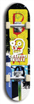 Graffiti Skullz #56: Blue Logo Skateboard Deck
