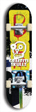 Graffiti Skullz #56: Black Logo Skateboard Deck