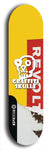 Graffiti Skullz #57: Black Logo Skateboard Deck