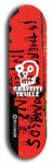 Graffiti Skullz #58: Black Logo Skateboard Deck