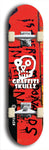 Graffiti Skullz #58: Black Logo Skateboard Deck