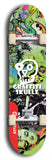 Graffiti Skullz #59: Red Logo Skateboard Deck