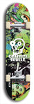 Graffiti Skullz #59: Black Logo Skateboard Deck