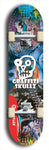 Graffiti Skullz #60: Red Logo Skateboard Deck