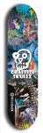 Graffiti Skullz #60: Black Logo Skateboard Deck