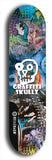 Graffiti Skullz #60: Black Logo Skateboard Deck