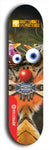 Buttugly Monsters #36: Red Logo Skateboard Deck