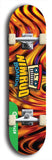North American maple skateboard deck designed by underground artist BellyRash -- available in widths between 7.5 to 8.5 inches in both mellow concave and steep concave shapes from the BellyRash Limited Edition Blitz Deck series: Nimrod