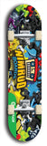 North American maple skateboard deck designed by underground artist BellyRash -- available in widths between 7.5 to 8.5 inches in both mellow concave and steep concave shapes from the BellyRash Limited Edition Blitz Deck series: Nimrod