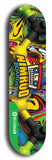 North American maple skateboard deck designed by underground artist BellyRash -- available in widths between 7.5 to 8.5 inches in both mellow concave and steep concave shapes from the BellyRash Limited Edition Blitz Deck series: Nimrod