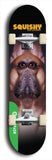 North American maple skateboard deck designed by underground artist BellyRash -- available in widths between 7.5 to 8.5 inches in both mellow concave and steep concave shapes from the BellyRash Limited Edition Blitz Deck series: Squishy