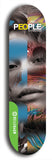 North American maple skateboard deck designed by underground artist BellyRash -- available in widths between 7.5 to 8.5 inches in both mellow concave and steep concave shapes from the BellyRash Limited Edition Blitz Deck series: People