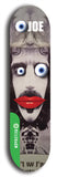 North American maple skateboard deck designed by underground artist BellyRash -- available in widths between 7.5 to 8.5 inches in both mellow concave and steep concave shapes from the BellyRash Limited Edition Blitz Deck series: Eyeball Joe