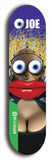 North American maple skateboard deck designed by underground artist BellyRash -- available in widths between 7.5 to 8.5 inches in both mellow concave and steep concave shapes from the BellyRash Limited Edition Blitz Deck series: Eyeball Joe