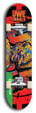 North American maple skateboard deck designed by underground artist BellyRash -- available in widths between 7.5 to 8.5 inches in both mellow concave and steep concave shapes from the BellyRash Limited Edition Blitz Deck series: Uwe Snarls