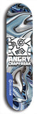 Skateboard deck: Limited edition, North American maple skateboard deck designed by underground artist BellyRash - available widths 7.5 to 8.5 inches in both mellow concave and steep concave shapes. Artwork: ANGRY CRAPFREAK brand popsicle-shaped skateboard deck.