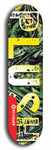 Skateboard deck: Limited edition, North American maple skateboard deck designed by underground artist BellyRash - available widths 7.5 to 8.5 inches in both mellow concave and steep concave shapes. Artwork: PLUSH logo brand popsicle-shaped deck