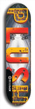 Skateboard deck: Limited edition, North American maple skateboard deck designed by underground artist BellyRash - available widths 7.5 to 8.5 inches in both mellow concave and steep concave shapes. Artwork: PLUSH logo brand popsicle-shaped deck