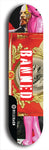 North American maple skateboard deck designed by underground artist BellyRash -- available in widths between 7.5 to 8.5 inches in both mellow concave and steep concave shapes from the BellyRash Limited Edition Blitz Deck series: Banned