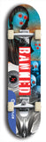 Banned #25: Blue Logo Skateboard Deck