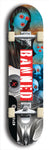 Banned #25: Black Logo Skateboard Deck