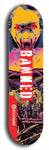 Banned #26: Red Logo Skateboard Deck