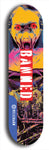 Banned #26: Blue Logo Skateboard Deck