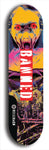 Banned #26: Black Logo Skateboard Deck