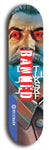 Banned #27: Blue Logo Skateboard Deck